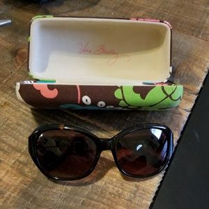 Vera Bradley sunglasses with matching case